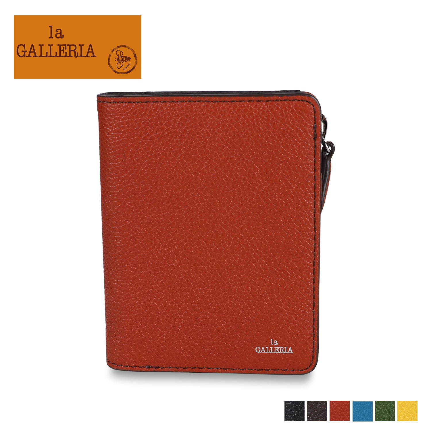 財布 二つ折り ジェネリコ メンズ 本革 青木鞄 GENERICO 2623