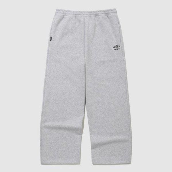 パンツ PQA UQ123CFP16-MGR エッセンシャルプラス ワイドストレートパンツ (MGR)H. GREY