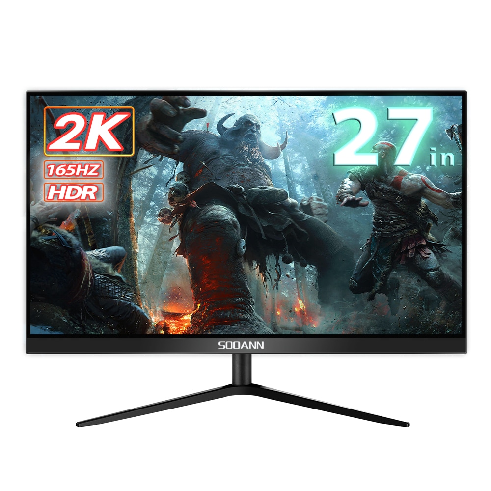 絶妙なデザイン ディスプレイ ゲーミングモニター 165hz 2K 27インチ PCモニター - flaviogimenis.com.br