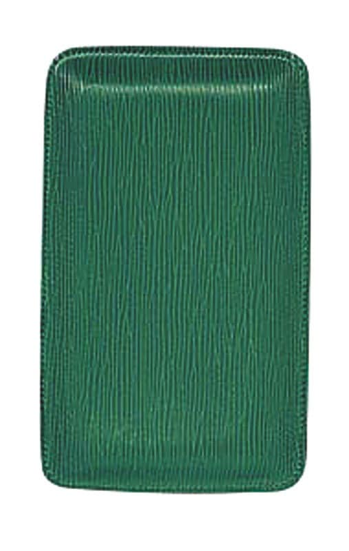 （まとめ買い）シンビ MS-205 合皮キャッシュトレイ 緑 [x3]