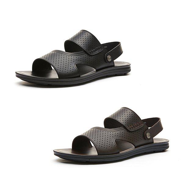 マッツ メンズ レザー ツーウェイ サンダル 2cm LCMW67M126