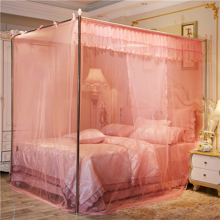 早い者勝ち 蚊帳 ベッド サポート 家庭用 防塵トップ スタンド 床 無料設置 一体型