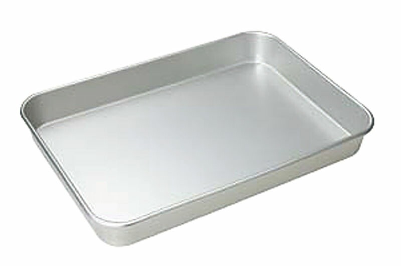 （まとめ買い）アカオアルミ アルマイト大型バット 中 [x3]