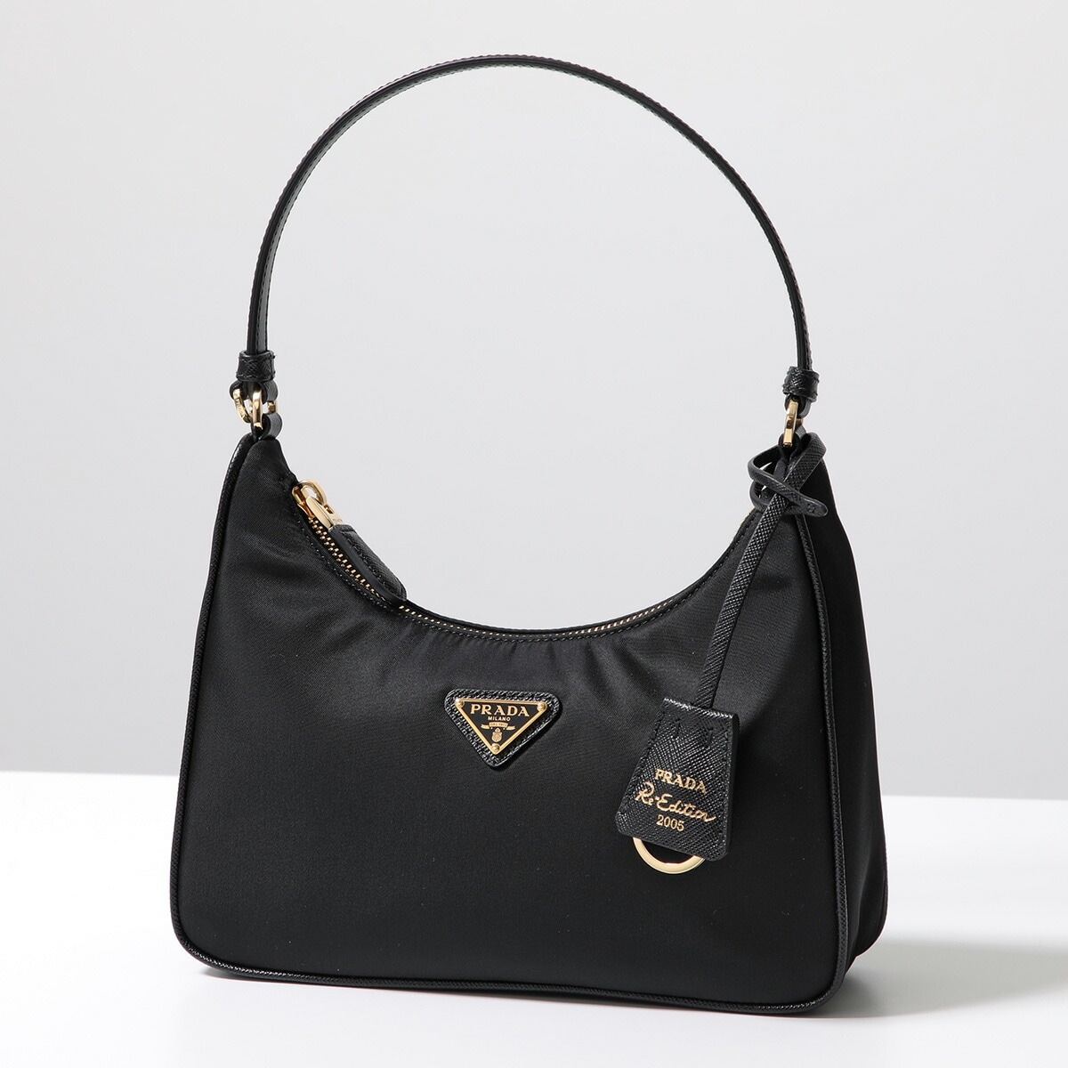 PRADA プラダ ハンドバッグ Re-Edition 2005 Re-Nylon 1N204M R064 レディース ナイロン レザー 三角ロゴ キーリング付 鞄 カラー2色 1N204M_R064