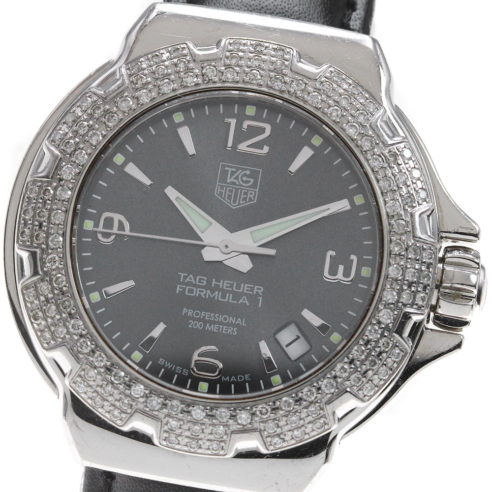 タグホイヤー TAG HEUER WAC1218 フォーミュラー1 ダイヤベゼル クォーツ レディース _862185【中古】