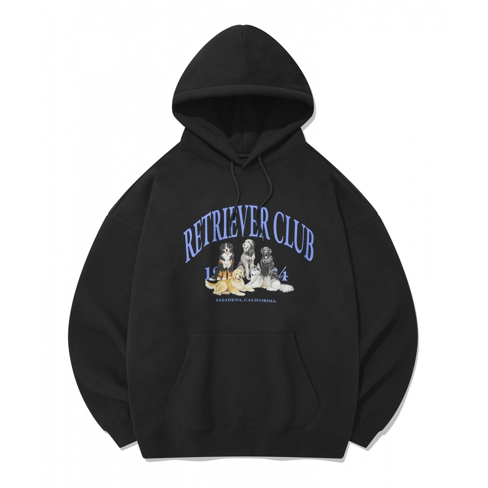 レトリーバークラブレトリーバーフレンズパーカー [ブラック]