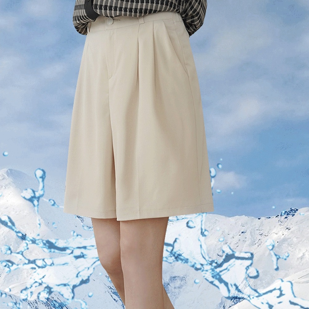 クリック＆ファニークールソールピンタックショーツ [SMLサイズ]