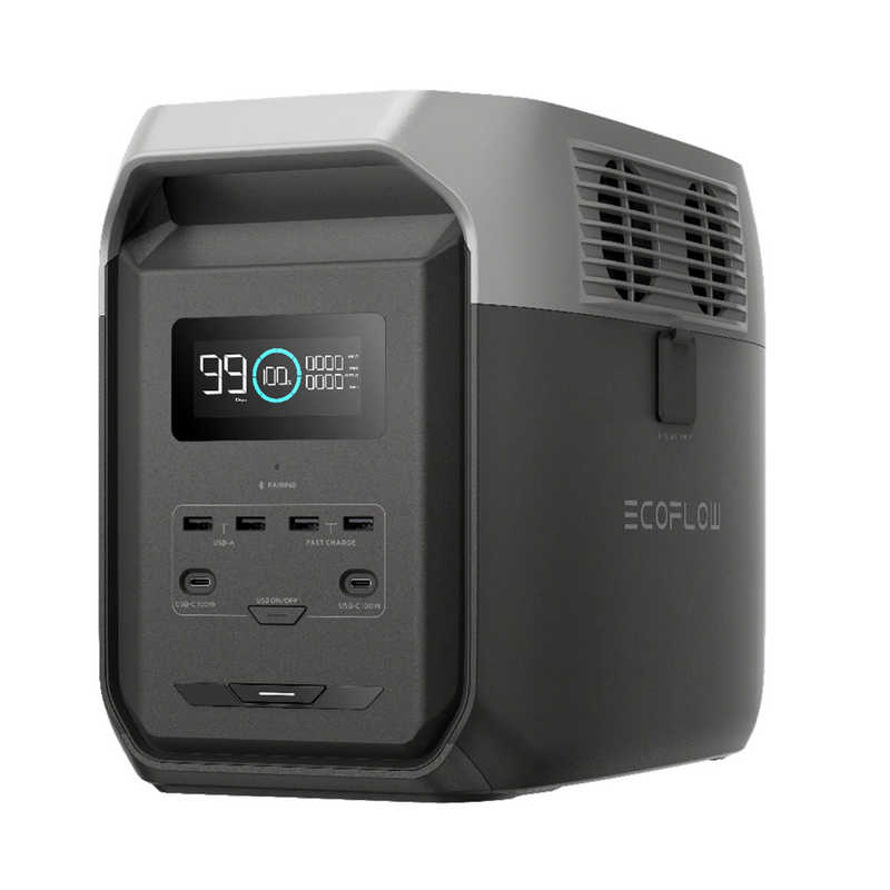 エコフロー　ポータブル電源 DELTA 3 1500　EFDELTA1500JPBCBOX