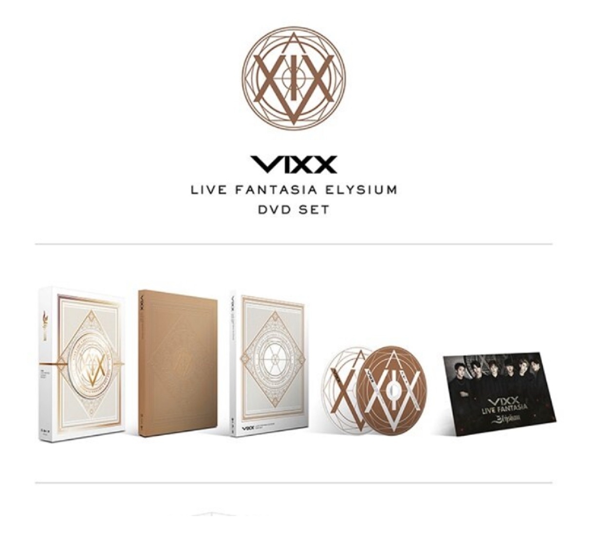 VIXX [VIXX LIVE FANTASIA ELYSIUM DVD 2017 : 3rd Concert] 2Disc 未開封