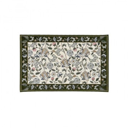 川島織物セルコン ミントン ニューハドンホール マット 60×93cm FH1202A G グリーン