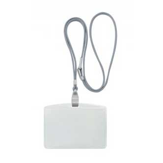 （まとめ買い）吊下げ名札 抗菌タイプ 10個入 グレー NF-5084-GL [x5]