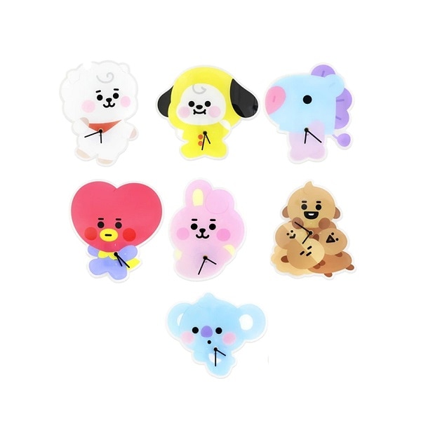 アクリル壁掛け時計 時計 アクリル時計 壁掛けタイプ BTSグッズ 防弾少年団