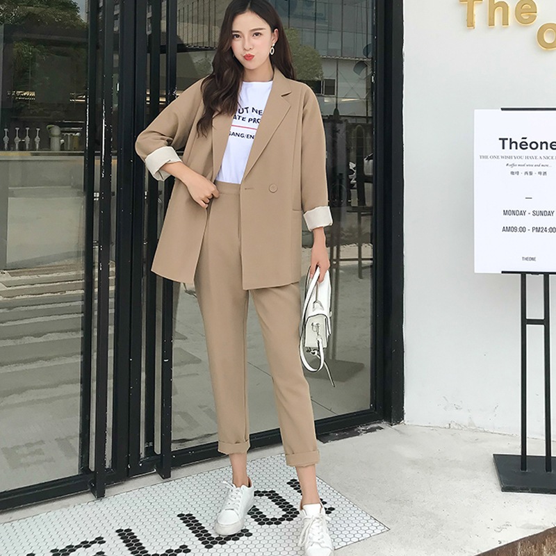 女性服ファッションロングパンツ韓国風おしゃれパンツスーツセレモニースを除く通勤可愛い 母の日