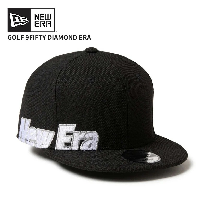 ニューエラ ゴルフキャップ レディース メンズ 帽子 NEW ERA 9FIFTY Diamond Era ブラック 黒 帽子 男女兼用 14669071