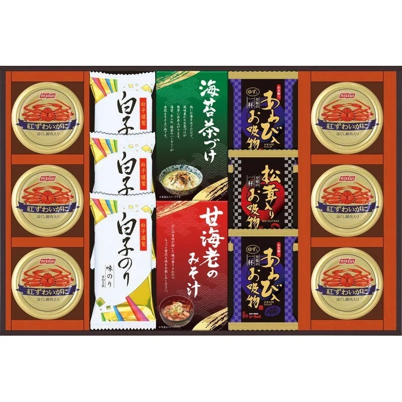 贅沢フリーズドライと山海の幸：14食 味噌汁 お吸い物 海苔 詰め合わせ