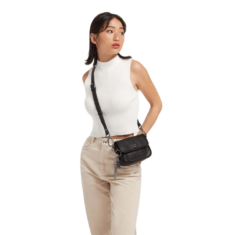 [キプリング] クロスバッグ ミニバッグ イナキ SKMABS45 BKFL