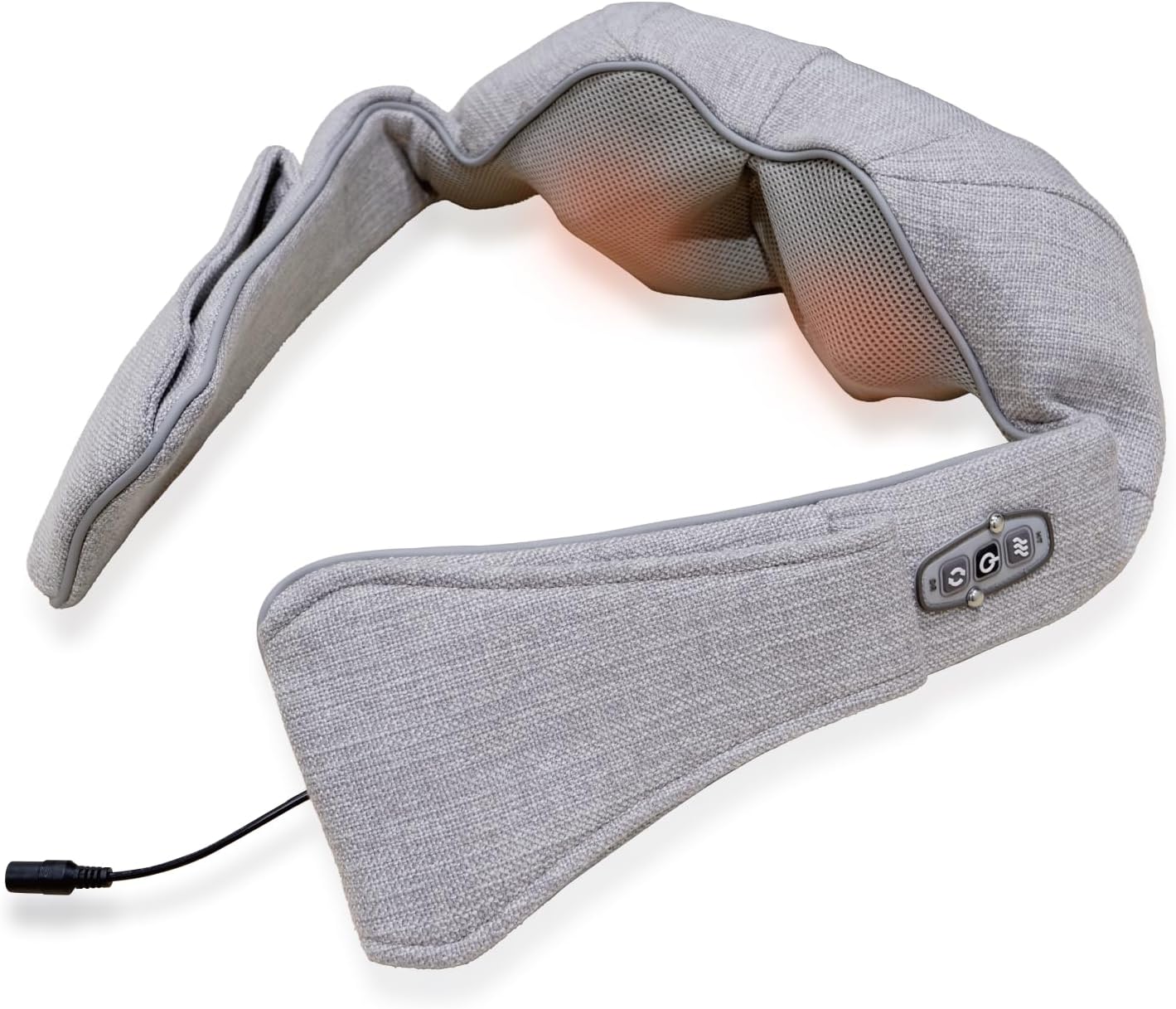 【医療機器認証品 日本メーカー】WEB限定色 惣田製作所 ネックマッサージャー 肩 マッサージ機 肩こり マッサージ 首 腰 背中 太もも マッサージ器 ヒーター内蔵 母の日 プレゼント ギフト グレ