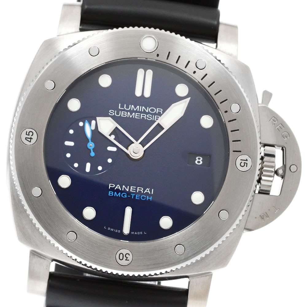 パネライ PANERAI PAM00692 ルミノール サブマーシブル BMG-TECH 3デイズ 自動巻き メンズ 良品 保証書付き_849704【中古】