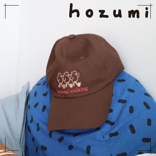 hozumi キャップ walking cap (brown) 韓国雑貨 可愛い インテリア