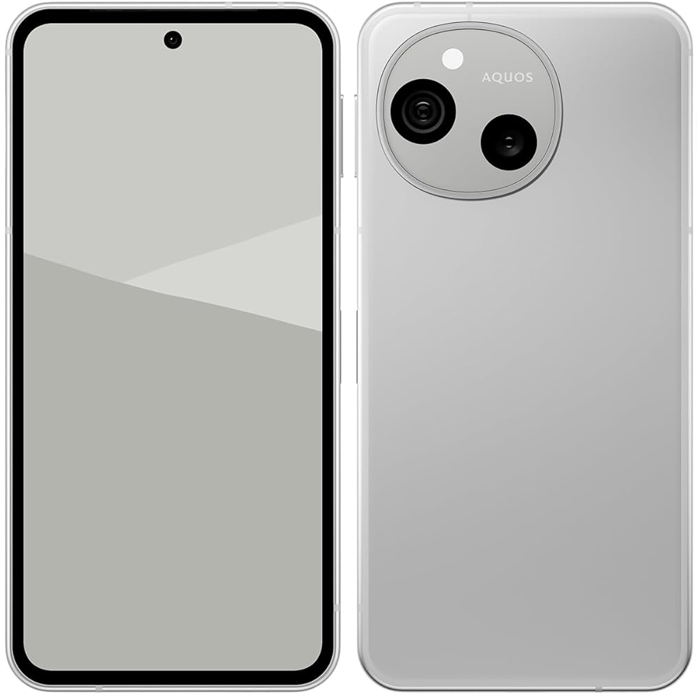 【30日保証/新品/即納】シャープ SHARP AQUOS sense10 6.1インチ SIMフリースマートフォン ライトシルバー SH-M33A-S /Snapdragon 7s Gen 3/RA