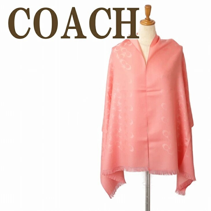 ストール レディース スカーフ シルク混 大判 ピンク 76394RRJ