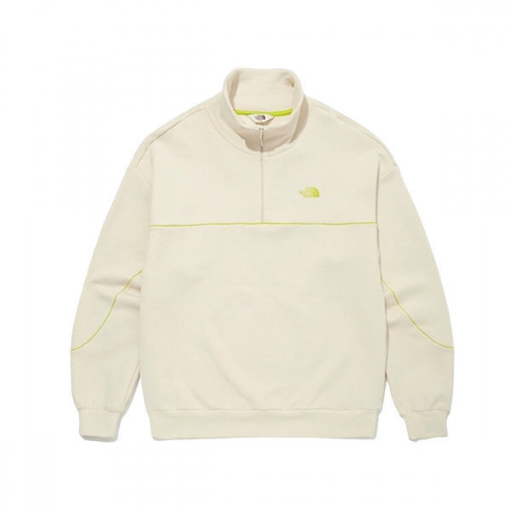 ノースフェイスユニオンハーフジップスウェットシャツ M5ML56K-CRE