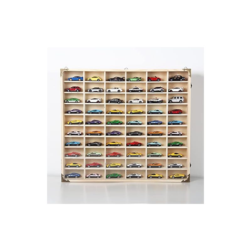 JPLAND トミカケース 1：64 最大60台収納可能 ミニカー展示 コレクションケース トミカ ミニカーケース