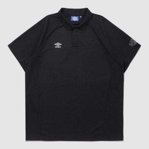 長袖Tシャツ KQF UQ121STS21-BLK PTR プレマッチ スモールロゴ ポロシャツ/BLACK
