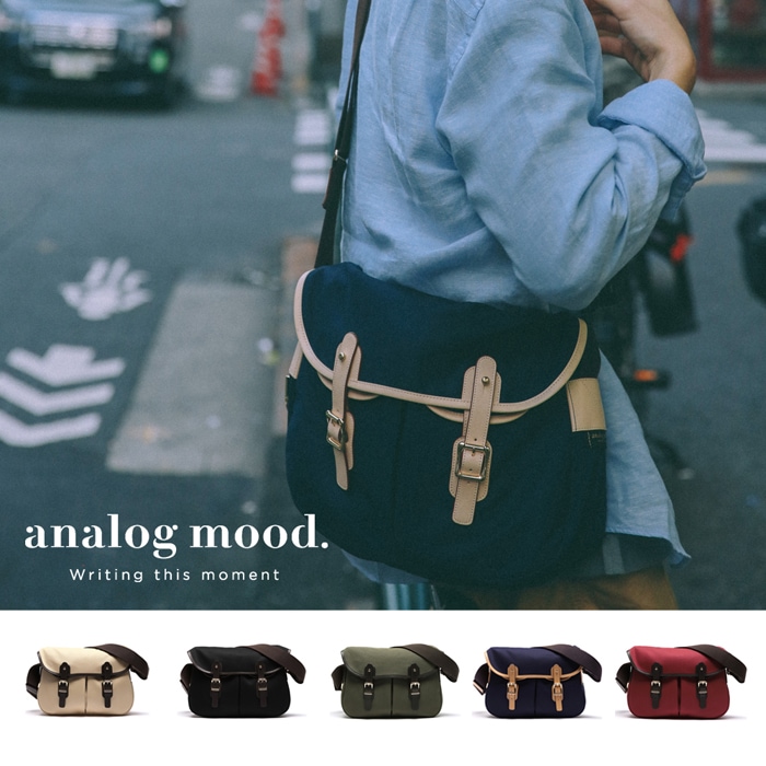 analog mood新規入店analogmood memorial crossbag メモリアル クロスバッグ 5色 / サコッシュ ショルダーバッグ SNSで人氣 / 韓国有名ブランド
