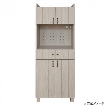 日本製組立家具 キッチン収納キャビネット CO-CN-1660TH 29,689円