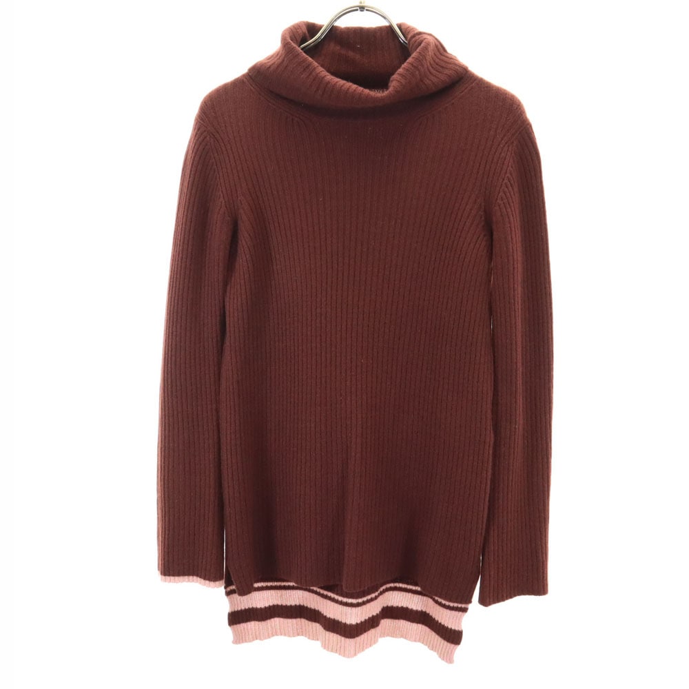 コンポジション シー アタッチド レーベル ウール 長袖 タートルネック セーター 2 COMPOSITION:SEE ATTACHED LABEL ヨウジヤマモト リブニット レディース