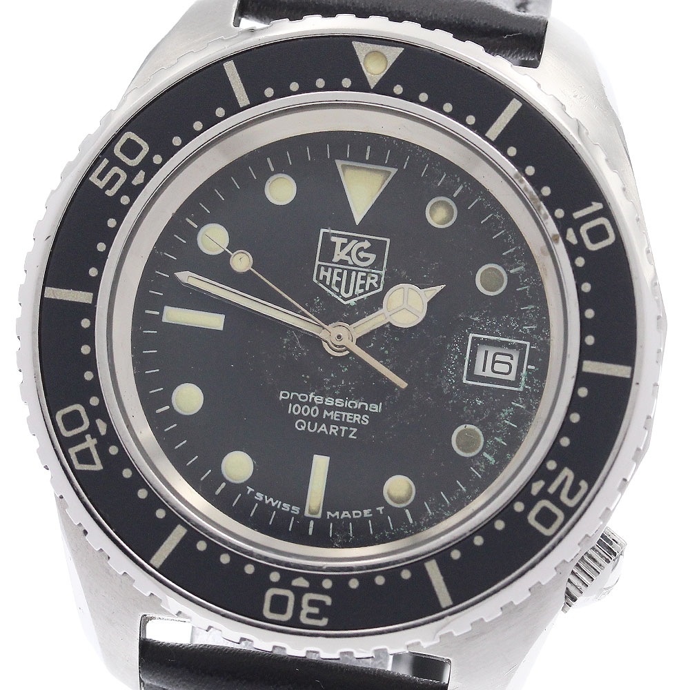ジャンク タグホイヤー TAG HEUER 980.023L 1000M ディープダイブ クォーツ メンズ _943807【中古】