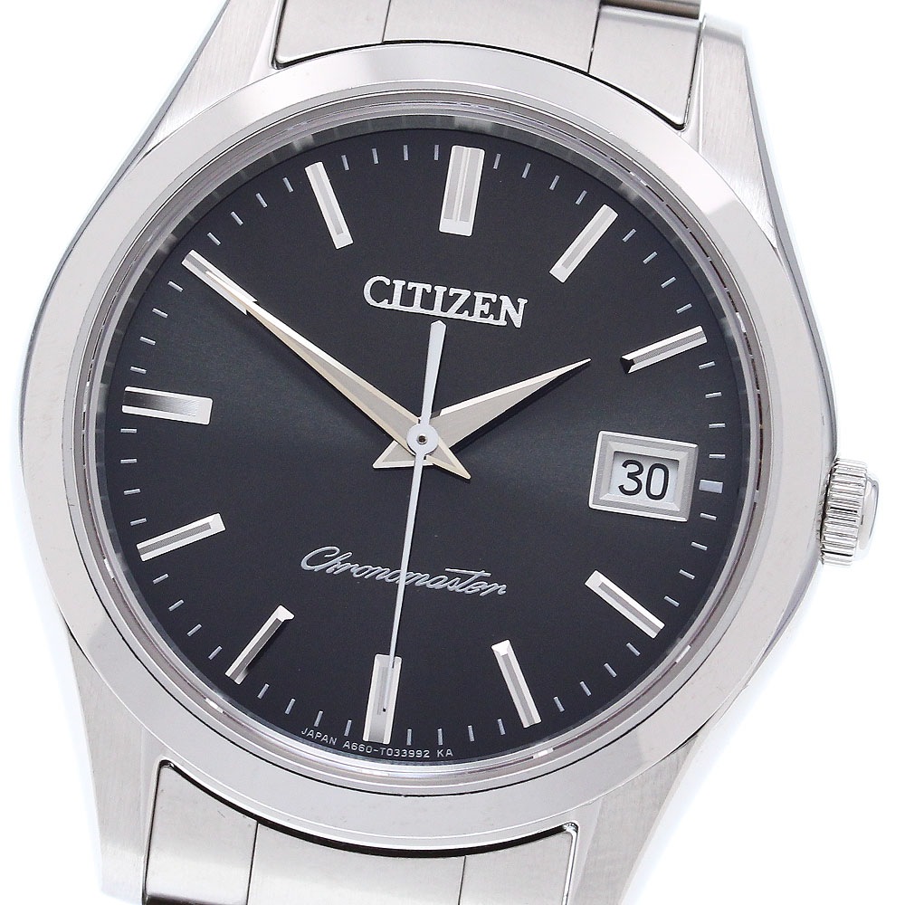シチズン CITIZEN AB9000-61E ザ・シチズン パーペチュアルカレンダー クォーツ メンズ 箱・保証書付き_861418【中古】