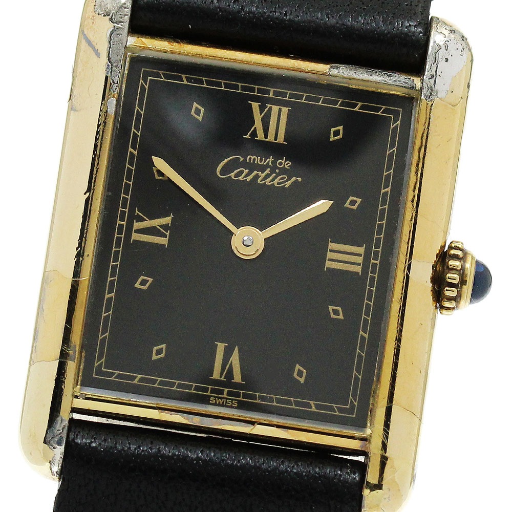 カルティエ CARTIER マストタンクLM クォーツ ボーイズ _812507【中古】
