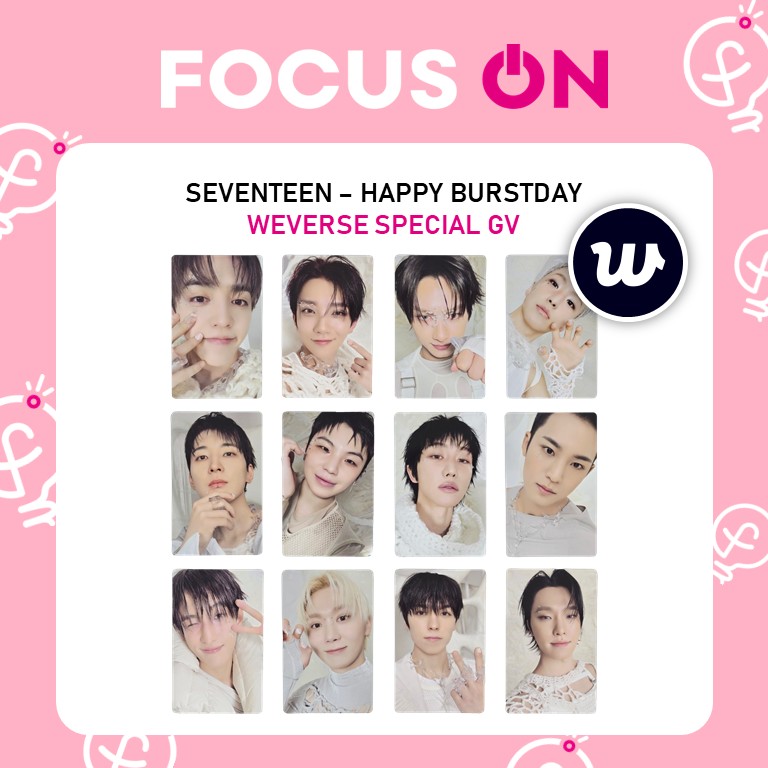 Qoo10] Pledis Entertainment SEVENTEEN HAPPY BURS