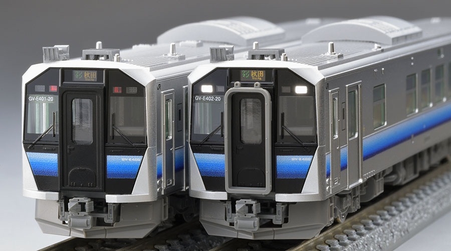 トミックス (N) 98107 JR GV-E401・GV-E402形ディーゼルカー（秋田色）セット（2両） トミックス 98107 GV-E401 402 アキタショク 2R