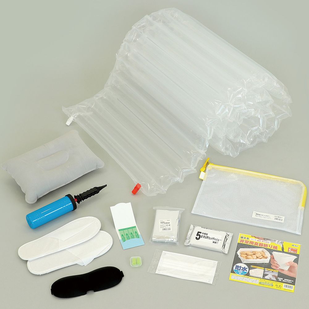 （まとめ買い）アーテック 帰宅困難者支援12点セットII 36962 [x3セット] [防災用品]