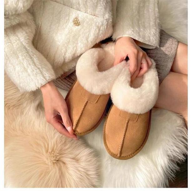 ムートンスリッパ おしゃれ ムートン スリッパ い 来客用 コンフォートシューズ レディース　疲れない