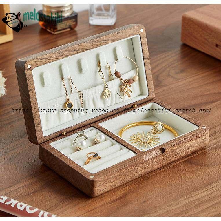 安心（迅速な出荷）ジュエリー アクセサリーケース アクセサリー収納 コンパクト ピアス ネックレス 指輪 保管 携帯 小物入れ 可愛い 旅行 大容量 宝石箱