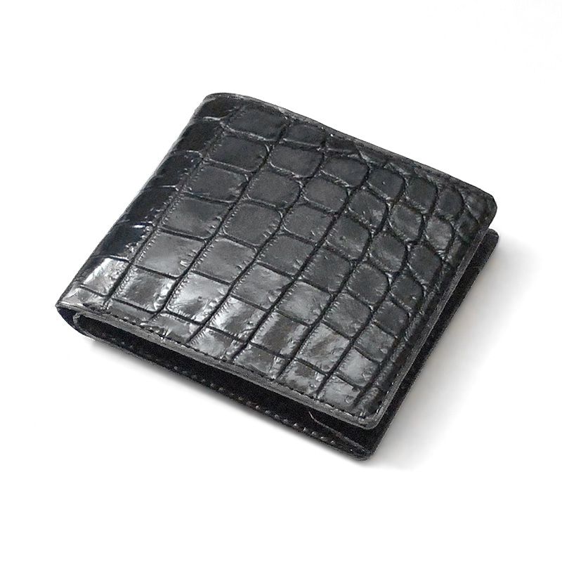 【新規OPEN】【期間限定セール】【激安】【新品未使用】本クロコダイル革！無双モデル！カード＆カード式！JRA認定商品！日本製！ショートウォレット　CMC-SW　マット