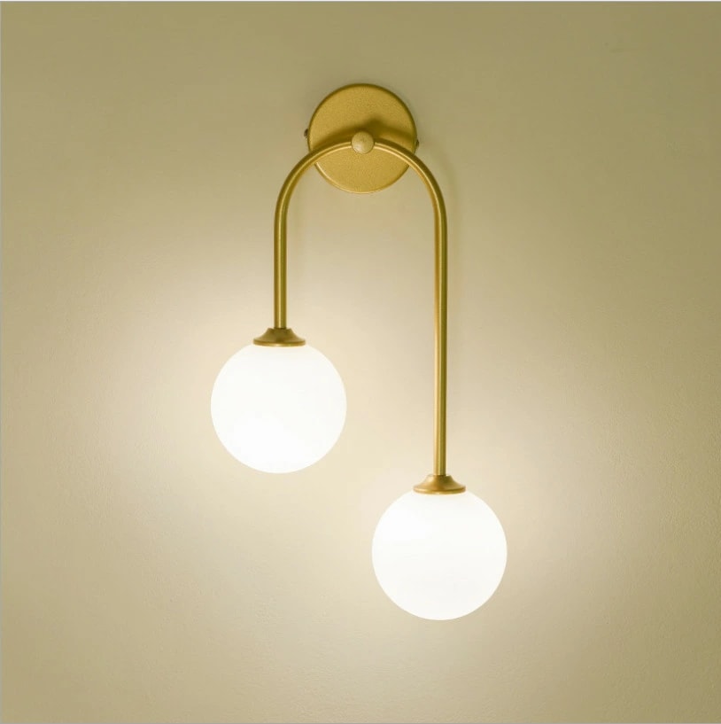 壁掛け照明 ブラケットライト 北欧 壁掛けライト おしゃれ ガラス 照明 LED 玄関照明 ウォールライト 照明器具 室内照明 インテリア リビング 玄関灯 書斎 寝室