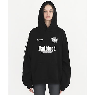 BADBLOOD Classic Logo Hood Zip-Up 5BMM057 (BADBLOOD/パーカー