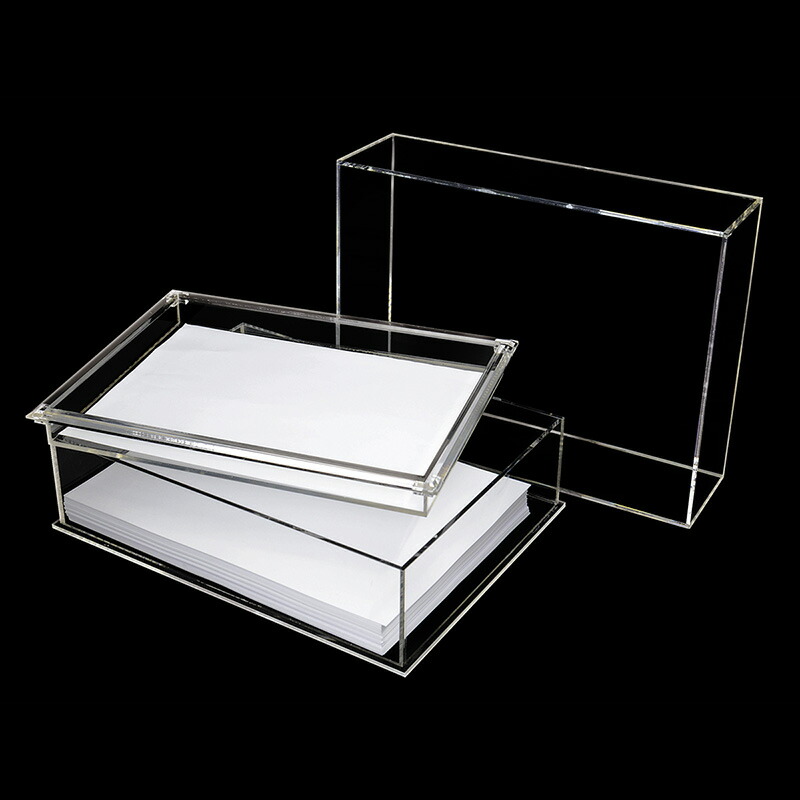 アクリル決済箱 中蓋付 A4 CRC8501