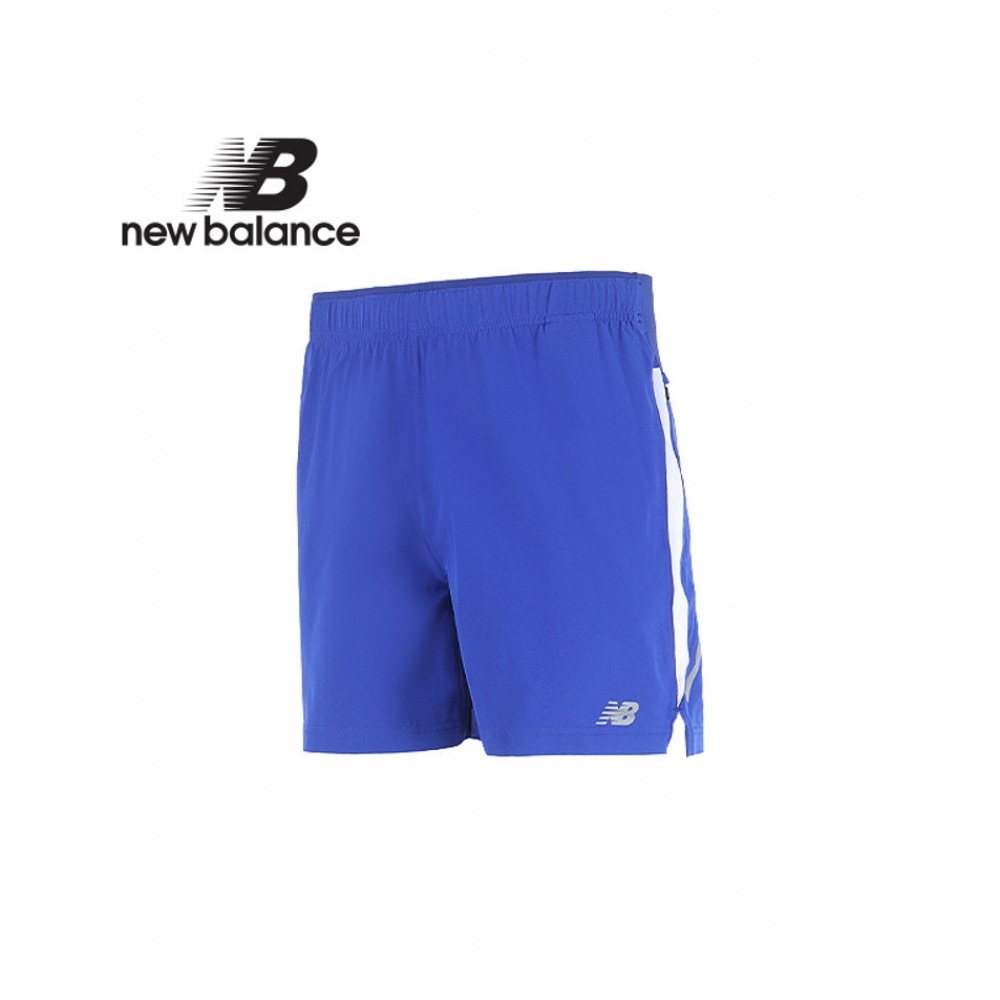 ニューバランスメンズハンゾー 5インチショーツ (NBNV927071-50) _ブルー