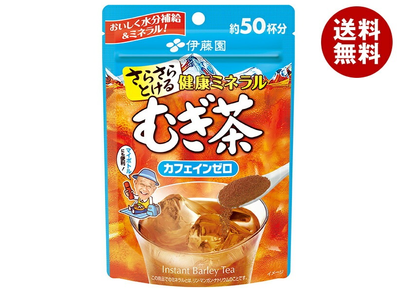 伊藤園 さらさらとける 健康ミネラルむぎ茶 40g＊6袋入＊(2ケース)