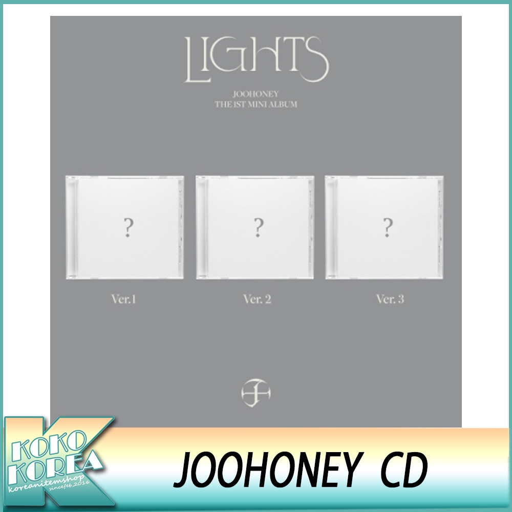 Jewel Ver.３種セットMONSTA X ジュホン 1STミニアルバム LIGHTS 4,330円