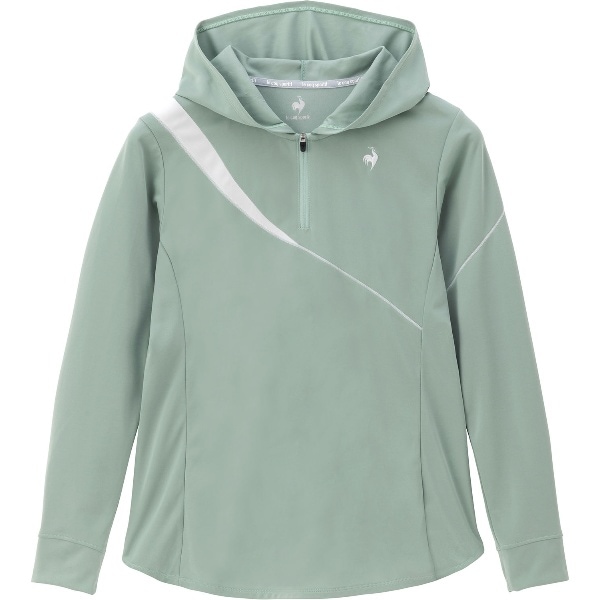 ルコック Le coq sportif ハーフジップ長袖シャツ テニス ロングTシャツ ウィメンズ LN4FLT50L-GR00 レディース