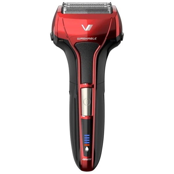 イズミ IZUMI メンズシェーバー 5枚刃 充電交流式 ソリッドモデル レッド IZF-V553W-R