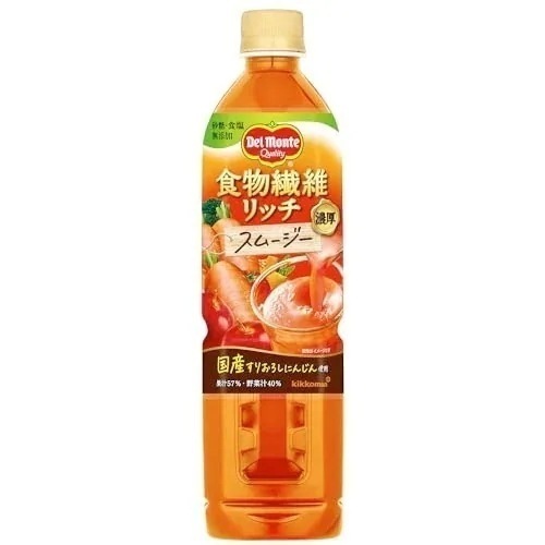 デルモンテ 食物繊維リッチ スムージー 800ml×15本