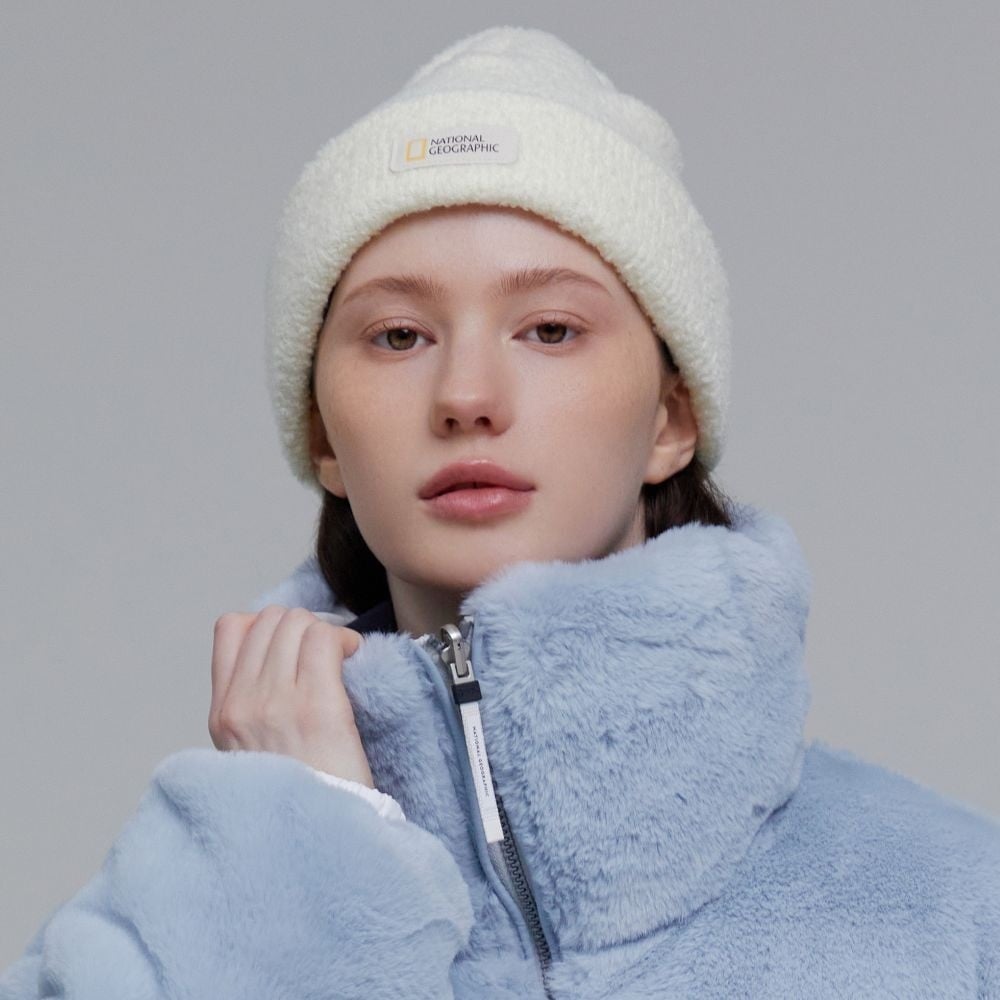 ナショナルジオグラフィック N234AHA820 ブークルビーニーアイボリー